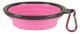 Collapsible Travel Bowl Pink for Dogs or Cats by MoggyorMutt