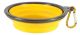 Collapsible Travel Bowl Yellow for Dogs or Cats by MoggyorMutt